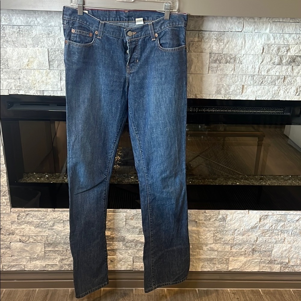 Abercrombie & Fitch Blue Straight Leg Jeans